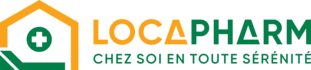 LE LOGO DE LOCAPHARM SOCIÉTÉ QUI TRAVAILLE AVEC PHARMACIE DE SANTEC.